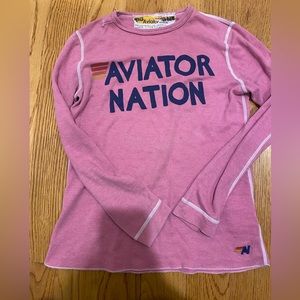 Aviator Nation Long Sleeve Shirt